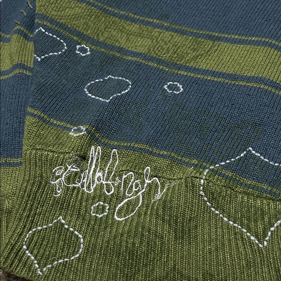 Y2K Billabong Patterned Knit Sweater Vintage - Picture 3 of 5